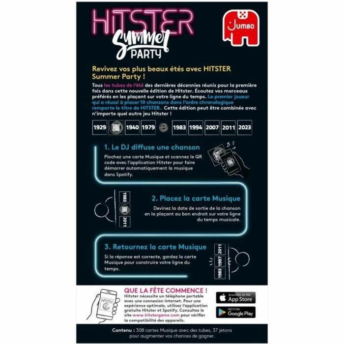 Dujardin DUJ1745793096015 Juego de Mesa Hitster Summer. De Ambientación para 2 o más jugadores, a partir de 16 años 3
