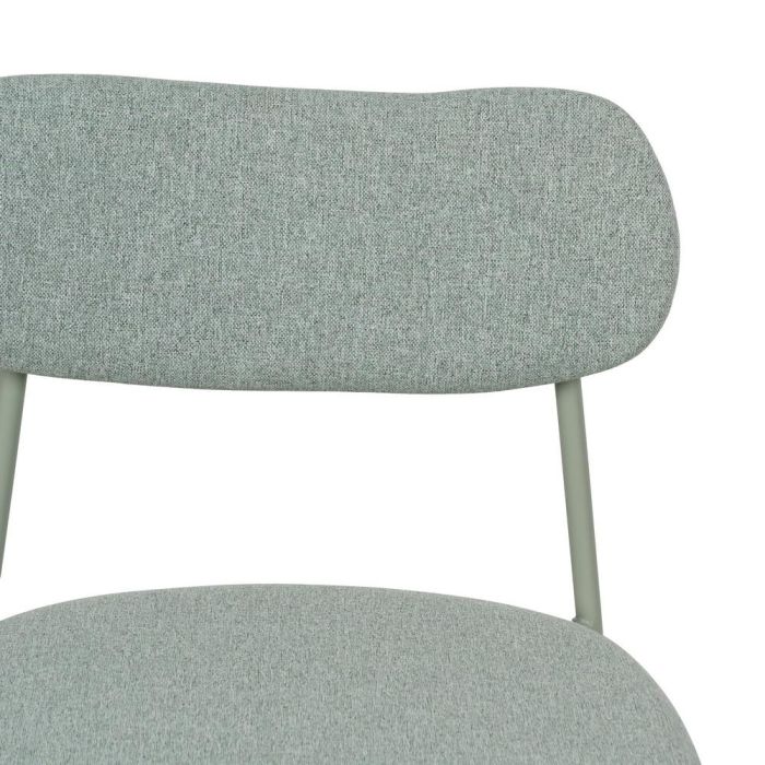 Silla Verde Tejido-Metal Contract 49 X 47 X 76 cm