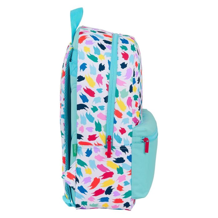 Mochila Escolar Benetton Painting Multicolor 2 Mochila Escolar Benetton Painting Multicolor 2