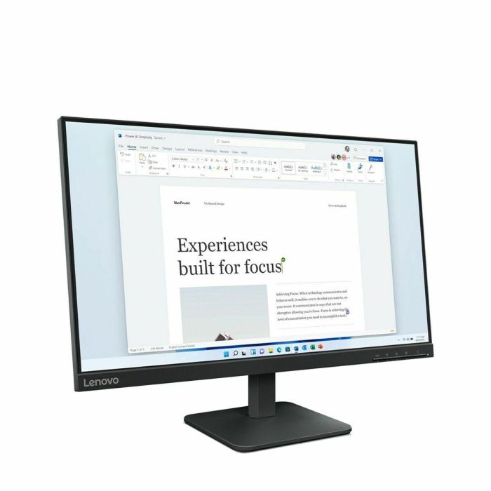 Monitor Lenovo 68C2KAC1EU Full HD 24" 23,8" 32