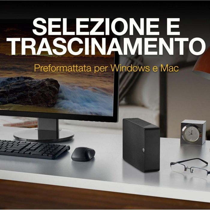 Disco Duro Externo Seagate STKP22000400 Negro 22 TB
