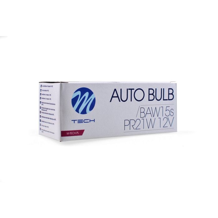 M-Tech Lámpara Z96 PR21W BAW15S 12V 21W Rojo 10 Unidades 2 M-Tech Lámpara Z96 PR21W BAW15S 12V 21W Rojo 10 Unidades 2