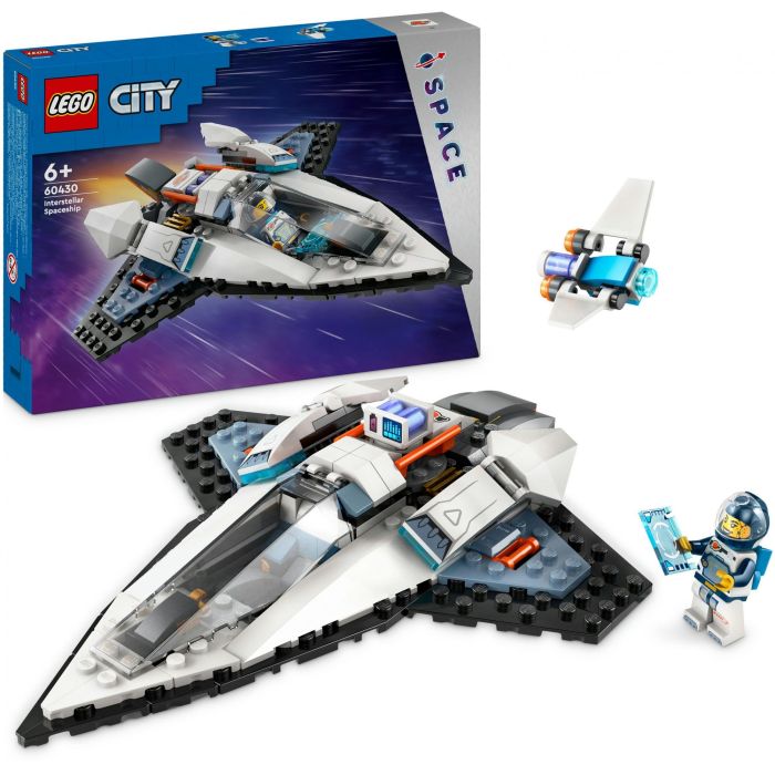 LEGO 60430 Nave Espacial Interestelar City con Dron Robótico convertible en Mochila Propulsora Juguete Construcción 12 LEGO 60430 Nave Espacial Interestelar City con Dron Robótico convertible en Mochila Propulsora Juguete Construcción 12