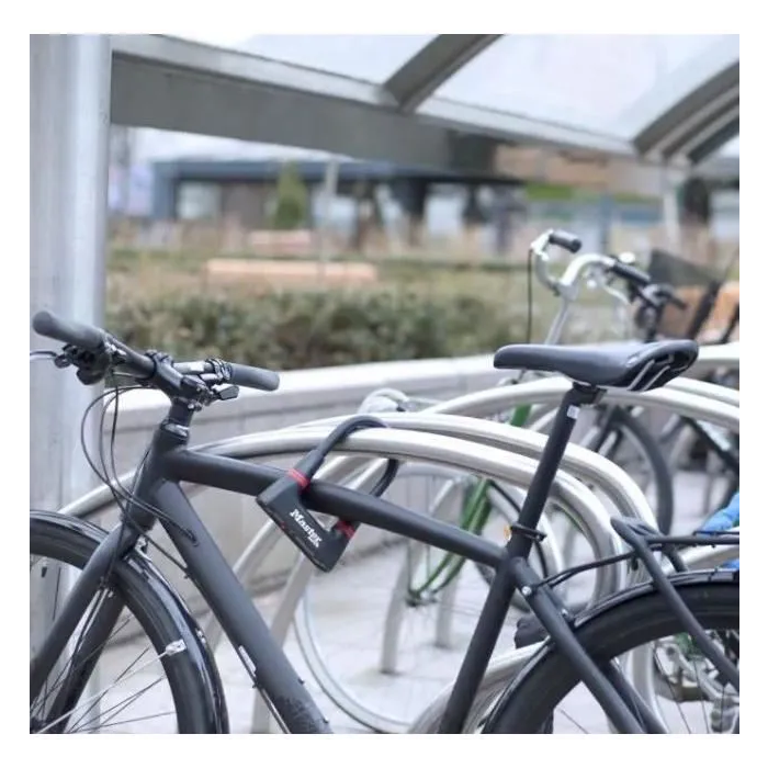 Master Lock Minicandado en U Ultrarresistente de Acero Endurecido con Cilindro de Disco 1