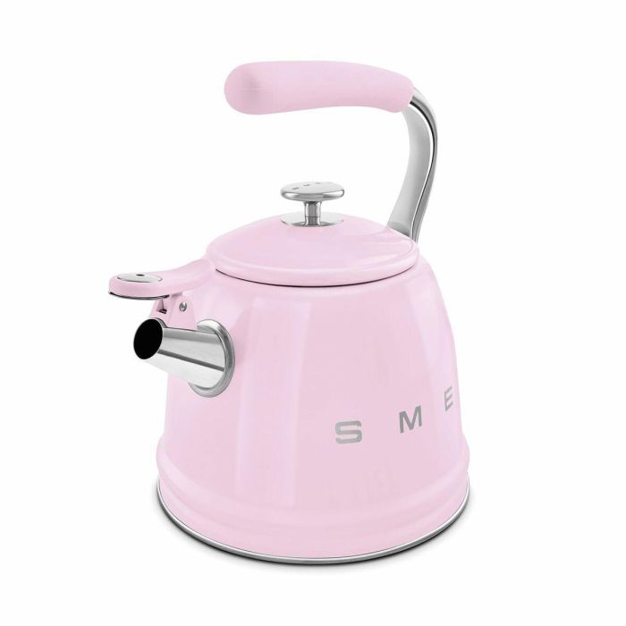 Smeg Stovetop Kettle 50´Style Pink WKF01PK 2 Smeg Stovetop Kettle 50´Style Pink WKF01PK 2
