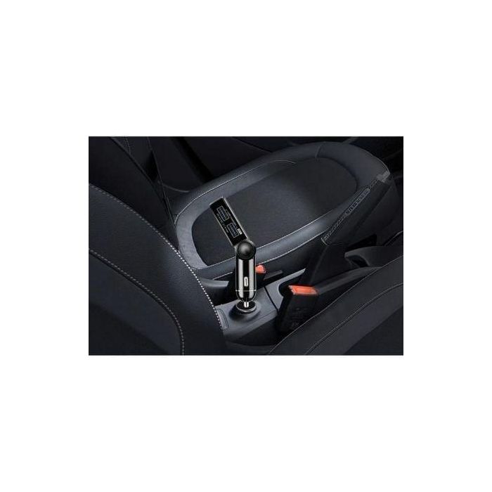 Fonestar TL-3UB Transmisor FM Bluetooth MP3 para Coche con Manos Libres y Doble Cargador USB 3