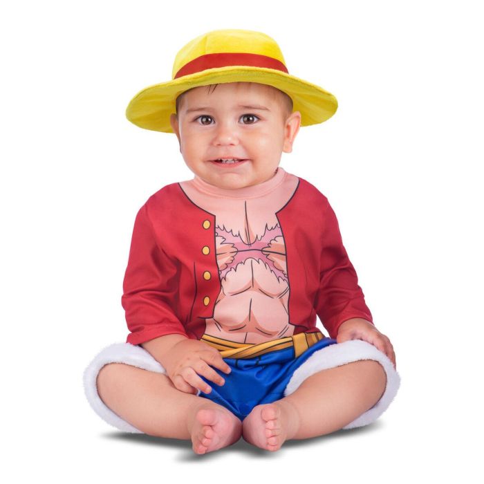 My Other Me Disfraz Luffy Gorro y Mono Talla 12-24 Meses My Other Me Disfraz Luffy Gorro y Mono Talla 12-24 Meses