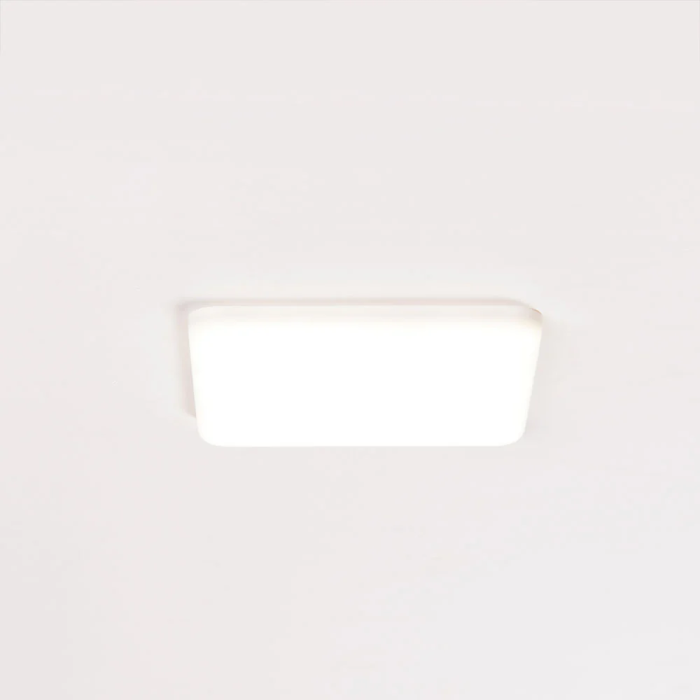 LUM Downlight LED Cuadrado sin Marco 11W 883Lm 4000K LUM-NSDL-S125-W