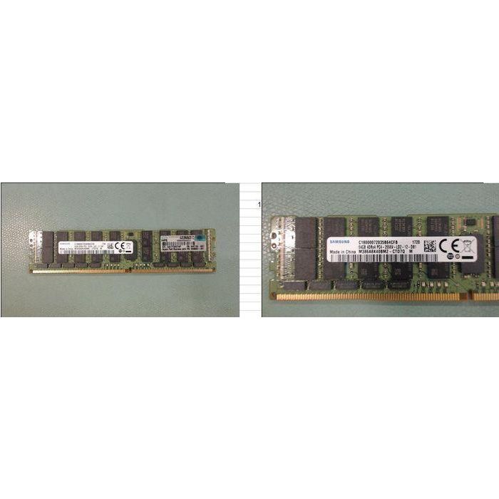 Hewlett Packard Enterprise 64GB PC4-2666V-L, registered synchronous dynamic random access memory (SDRAM) 2Gx4, operated in a dual data rate (DDR4) mode, packaged in a dual in-line memory module (DIMM) organized as 8Gx72 1
