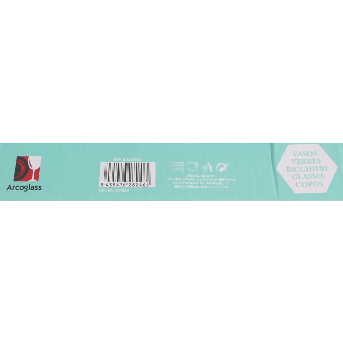 Set de 6 Vasos Siroco Rings 250 ml - Inde (12 Cajas) 1 Set de 6 Vasos Siroco Rings 250 ml - Inde (12 Cajas) 1