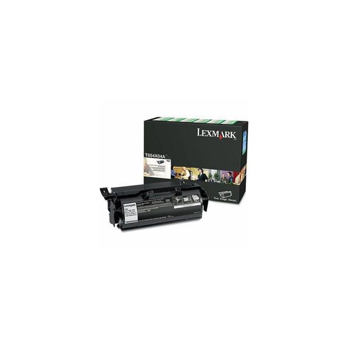 Lexmark T654 Cartucho de Tóner Programa de Devolución, Rendimiento Extra Alto, 36.000 Páginas