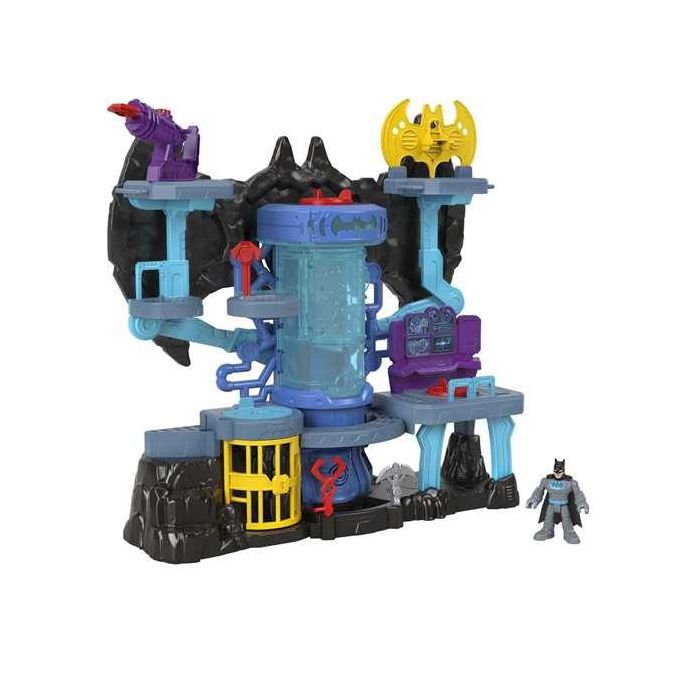Batcueva de batman con sonidos y figura de batman se ilumina imaginext 2 Batcueva de batman con sonidos y figura de batman se ilumina imaginext 2