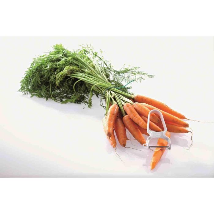 Ritter Pelador de Frutas y Verduras con Cuchillas de Acero Inoxidable Móviles, Ambidextro, Ideal para Uso Diario 3