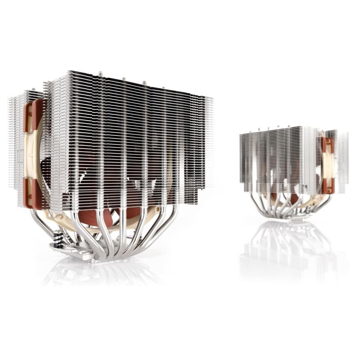 Noctua NH-D15S Enfriador de CPU, Doble Torre, 6 Heatpipes, 1 Ventilador NF-A15 140mm PWM, Intel LGA1851-1700-1200-1151, AMD AM5-AM4
