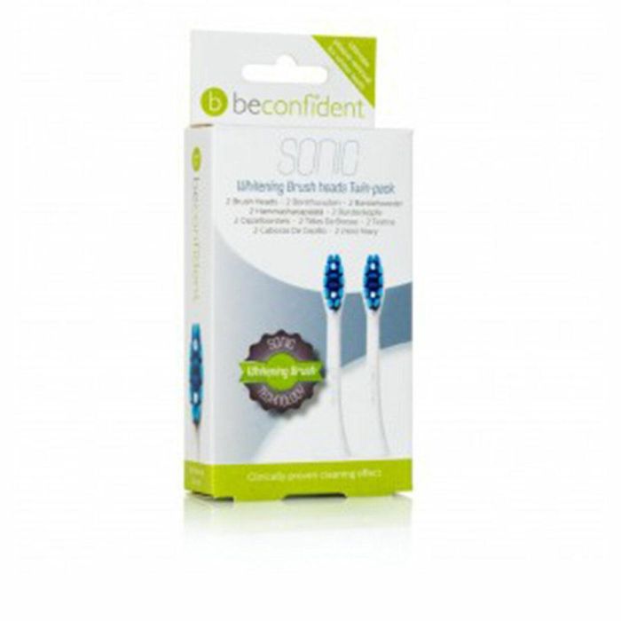 Beconfident Sonic Toothbrush Heads Whitening White Lote