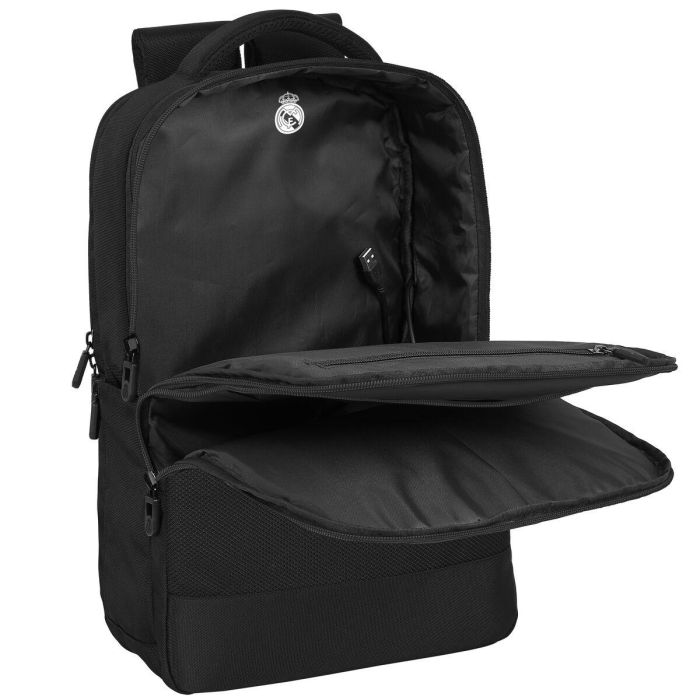 Safta Mochila Portatil 15,6"+Tablet+Usb Real Madrid Premium 29x44x15cm Safta Mochila Portatil 15,6"+Tablet+Usb Real Madrid Premium 29x44x15cm