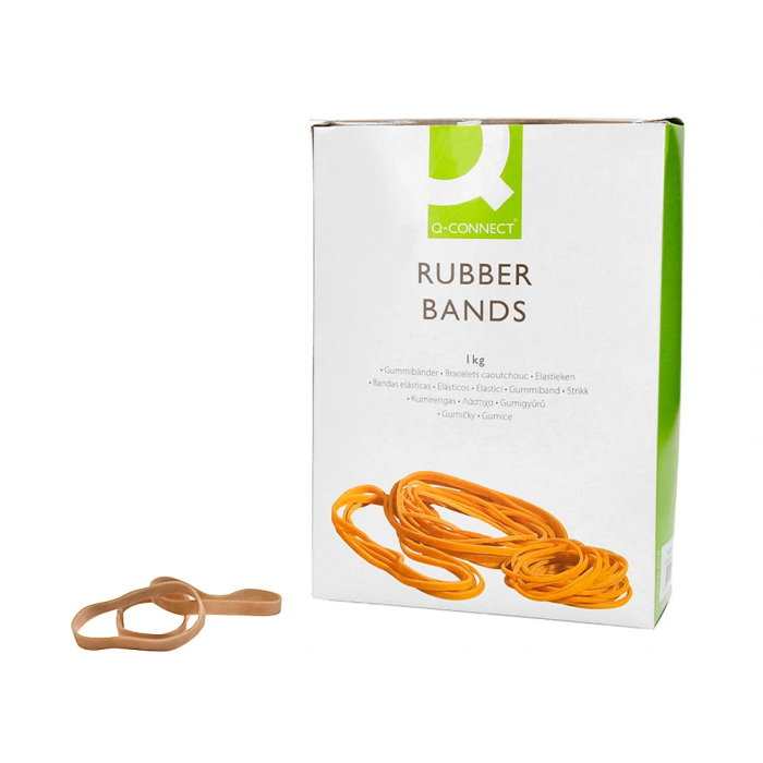 Q-connect Bandas elásticas 1000 gr 100 x 9 mm número 10 4 Q-connect Bandas elásticas 1000 gr 100 x 9 mm número 10 4