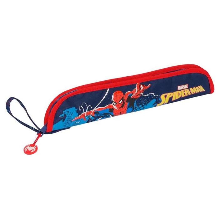 Portaflauta Safta Spiderman Neon 20x370x80 mm Portaflauta Safta Spiderman Neon 20x370x80 mm