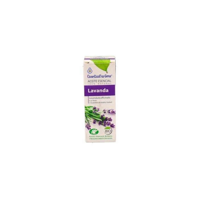 ESENTIAL AROMS Aceite Esencial de Lavanda Bio 10ml - Tonificante, Relajante, Antiinflamatorio y Cicatrizante