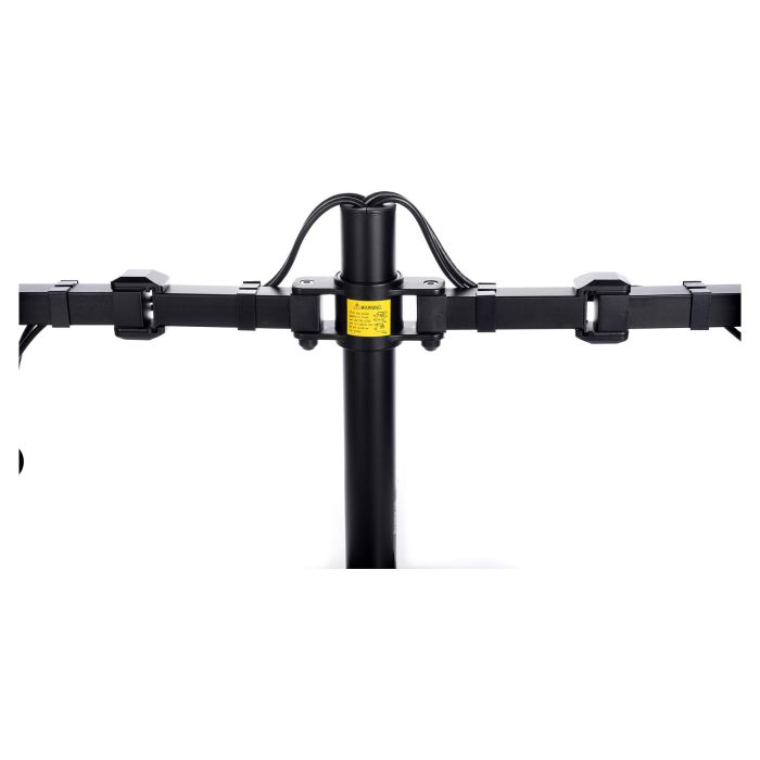 iiyama DS1002D-B1 Soporte de Mesa para 2 Pantallas, Ajuste de Altura, 10 kg por Pantalla, VESA 100x100/75x75 mm, Para Pantallas 10''-30'', Negro 5