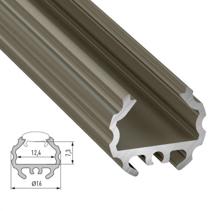 Perfíl Aluminio Tipo MICO 2,02M - Bruto 3 Perfíl Aluminio Tipo MICO 2,02M - Bruto 3