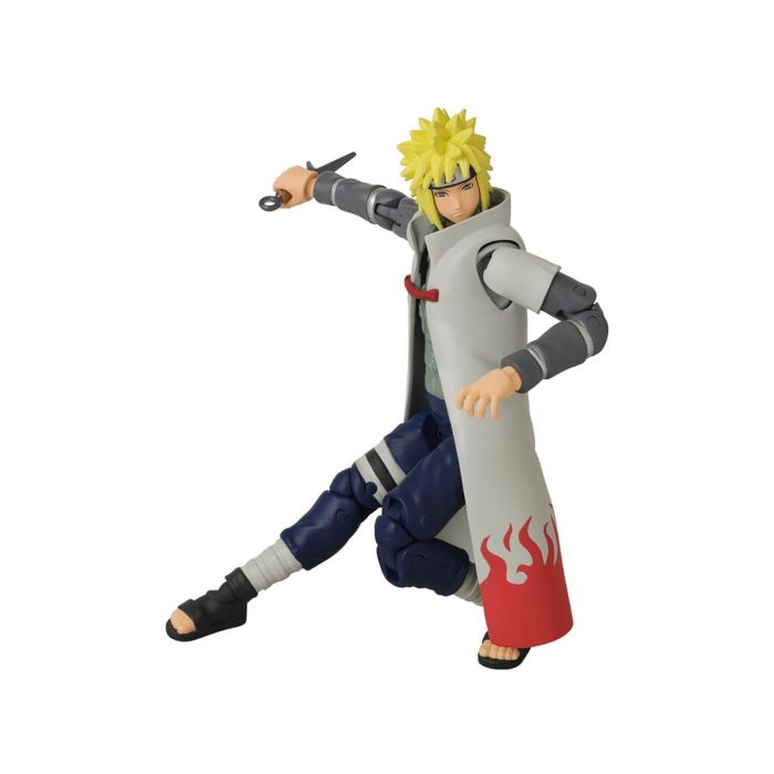 Bandai ANIME HEROES MINATO Figura de Naruto Namikaze de 17cm con +16 Puntos de Articulación 3