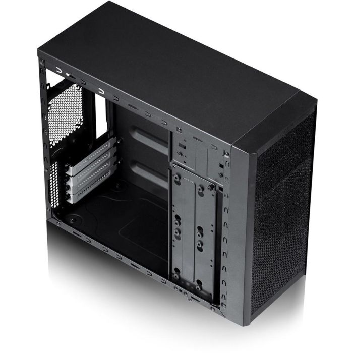 Fractal Design Core 1000 Carcasa PC Mini Tower para Mini ITX / Micro ATX, USB 3.0, Ventilación 120mm, 4 ranuras, Frente malla 4