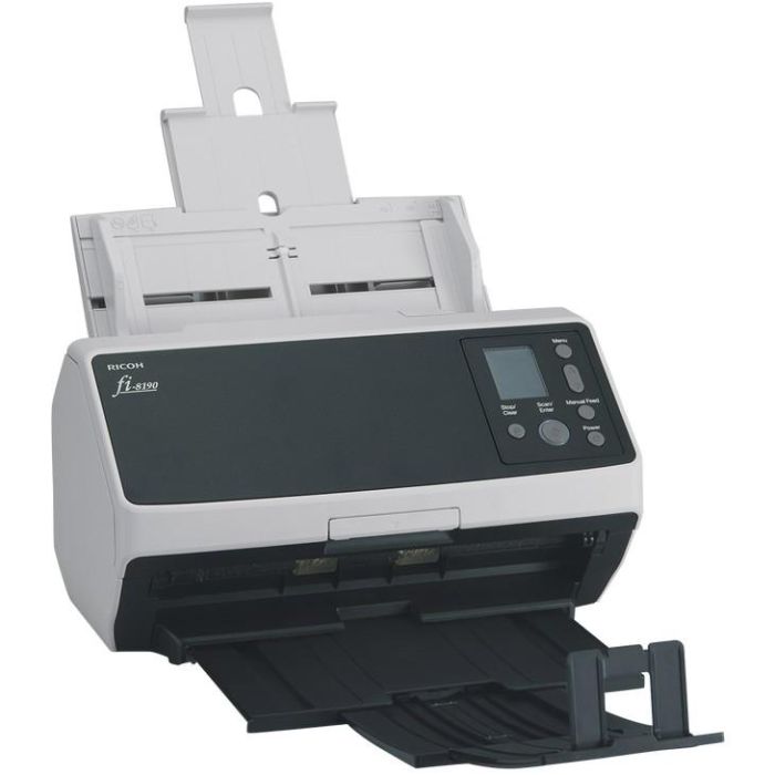 Fujitsu fi-8190 Document Scanner, 90 ppm, ADF, Dúplex, USB 3.2, LAN 4