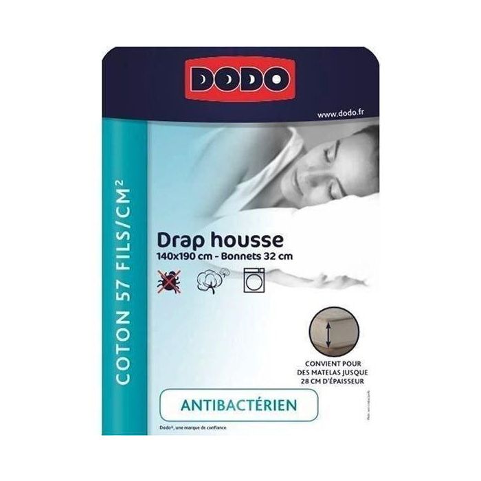 Dodo DOD3609251732073 Funda de Colchón Cubras Draf Antibacteriana Antracita 140x190 cm Altura Bonnón 32 cm Dodo DOD3609251732073 Funda de Colchón Cubras Draf Antibacteriana Antracita 140x190 cm Altura Bonnón 32 cm