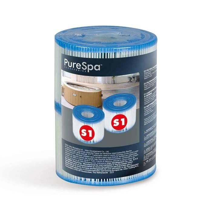 Lote 2 cartuchos para Spa PURE SPA INTEX Lote 2 cartuchos para Spa PURE SPA INTEX