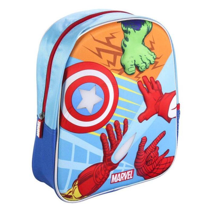 Mochila Infantil 3D The Avengers Azul (25 x 31 x 10 cm) 0 Mochila Infantil 3D The Avengers Azul (25 x 31 x 10 cm) 0