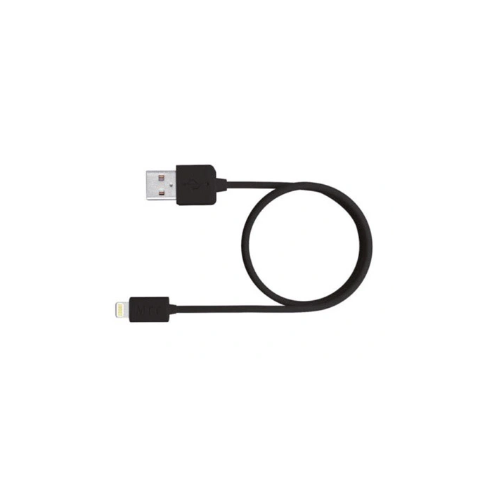 Mediarange Cable USB 2.0 a Apple Lightning 1m Negro para iPhone iPad iPod Carga y Sincronización 0 Mediarange Cable USB 2.0 a Apple Lightning 1m Negro para iPhone iPad iPod Carga y Sincronización 0