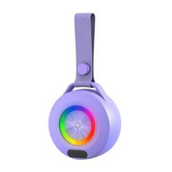 Altavoz Bluetooth Portátil Celly LIGHTBEATVL Violeta 5 W Altavoz Bluetooth Portátil Celly LIGHTBEATVL Violeta 5 W