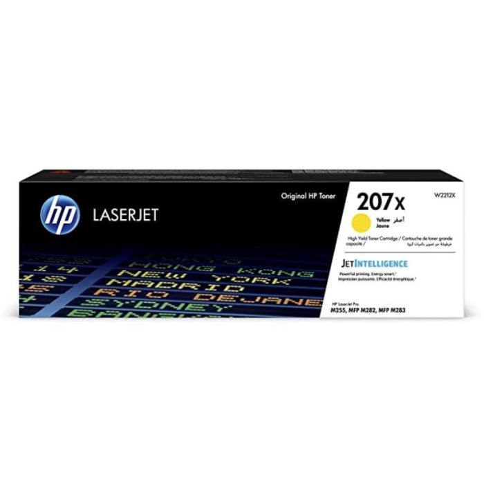 Hp Toner Amarillo Laserjet Color Pro Mfp -M282Nw-M283Fdn-M283Fdw-Pro M255Dw - Nº 207X Hp Toner Amarillo Laserjet Color Pro Mfp -M282Nw-M283Fdn-M283Fdw-Pro M255Dw - Nº 207X