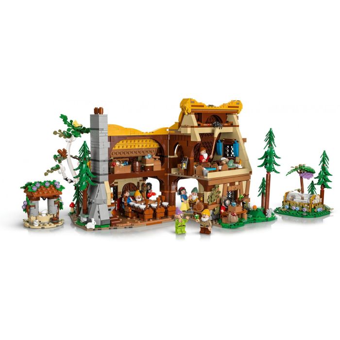 LEGO 43242 Disney La Cabaña de Blancanieves y los Siete Enanitos Set de Construcción 3 LEGO 43242 Disney La Cabaña de Blancanieves y los Siete Enanitos Set de Construcción 3