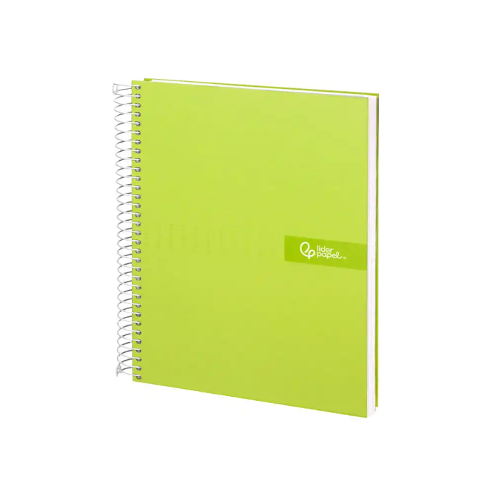 Liderpapel Cuaderno Espiral Micro Crafty A5, Tapa Forrada, 120 Hojas, 90gr, Cuadro 5mm, Verde 2 Liderpapel Cuaderno Espiral Micro Crafty A5, Tapa Forrada, 120 Hojas, 90gr, Cuadro 5mm, Verde 2