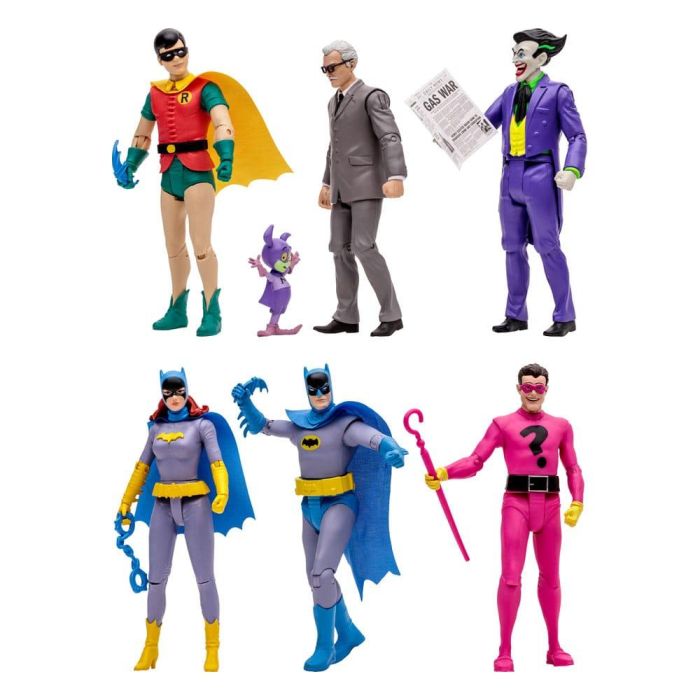 Mcfarlane toys Surtido 6 Figuras DC Retro - Red Tornado, 17 cm, articuladas