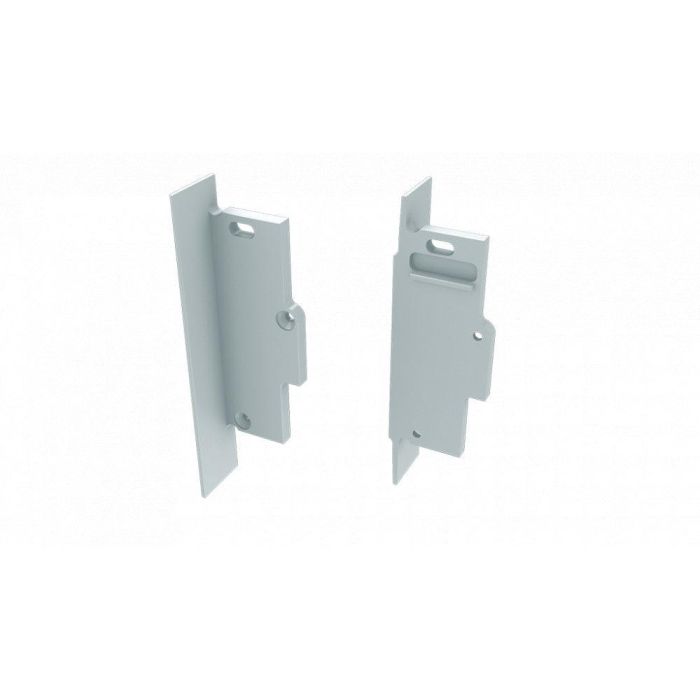 Tapón Final Perfíl Tipo TIANO Empotrado - Aluminio - Blanco - Izquierda - Con Agujero Tapón Final Perfíl Tipo TIANO Empotrado - Aluminio - Blanco - Izquierda - Con Agujero
