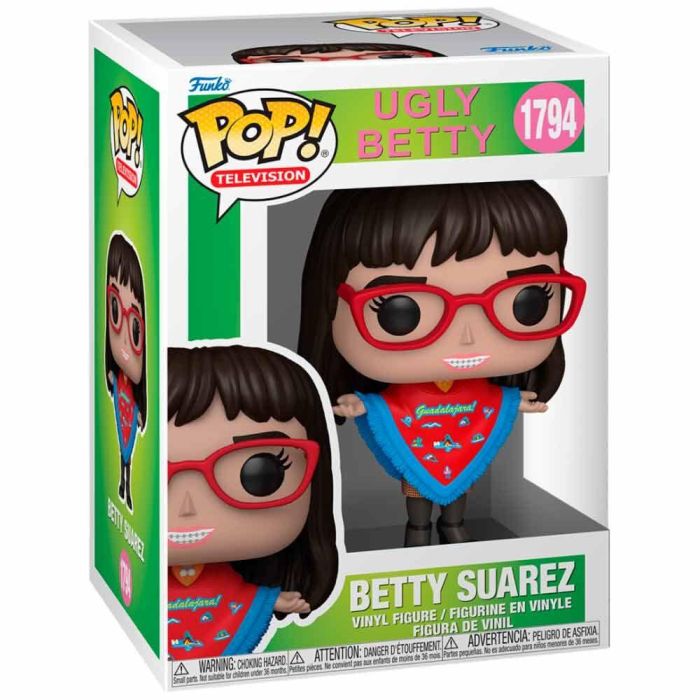FUNKO Figura POP Betty La Fea Betty Suarez, figura de vinilo coleccionable en caja regalo