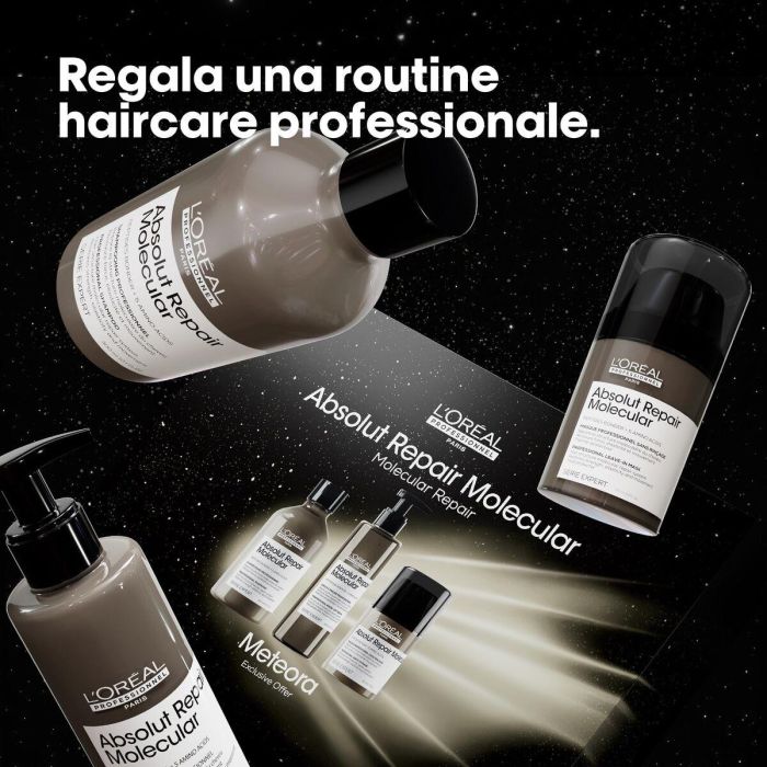 Set de Peluquería L'Oreal Professionnel Paris ABSOLUT REPAIR MOLECULAR 3 Piezas 7 Set de Peluquería L'Oreal Professionnel Paris ABSOLUT REPAIR MOLECULAR 3 Piezas 7