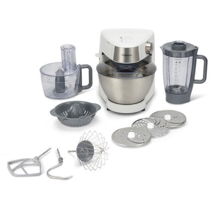 Robot de repostería multifunción - KENWOOD - Prospero KHC291A.H0WH - Bol de acero inoxidable Robot de repostería multifunción - KENWOOD - Prospero KHC291A.H0WH - Bol de acero inoxidable
