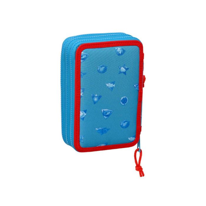 Plumier Triple SuperThings Rescue force 12.5 x 19.5 x 5.5 cm Azul (36 Piezas) 4