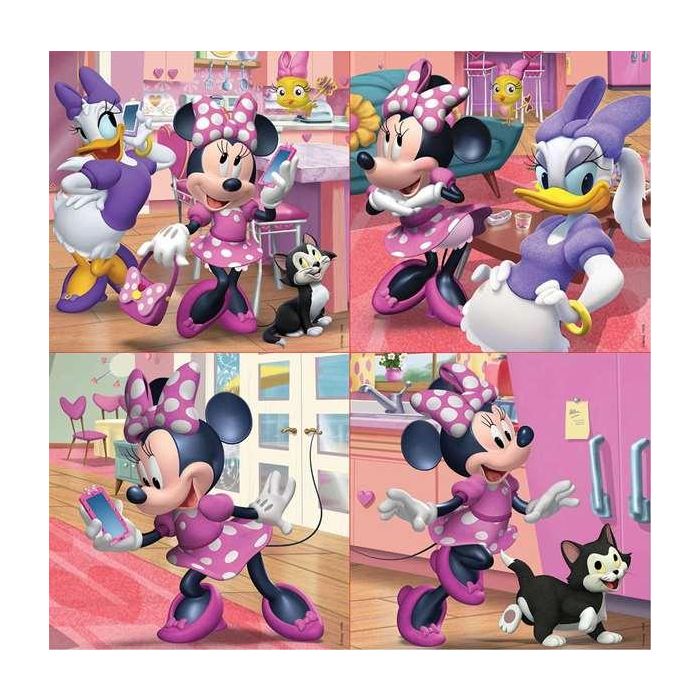 Educa Puzzles Progresivos Minnie Happy Helpers 12-16-20-25 Piezas Edad 3-5 Años 5