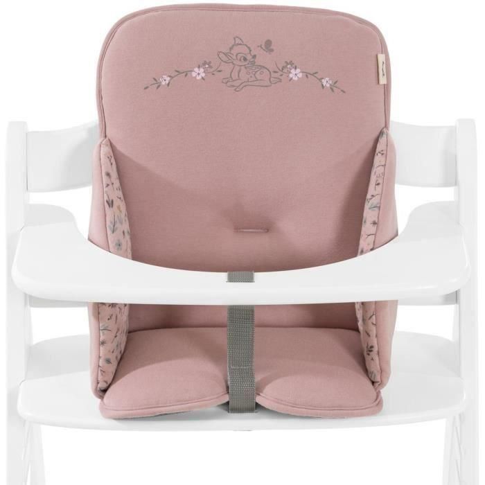 Hauck AAAPN65432 Reductor de Trona Antideslizante - Diseño Bambi Rose para Comodidad del Bebé