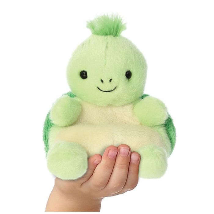 Palm Pals Peluche Tortuga Suave 13 cm, Animal de Peluche para Niños y Bebés, Juguete 4