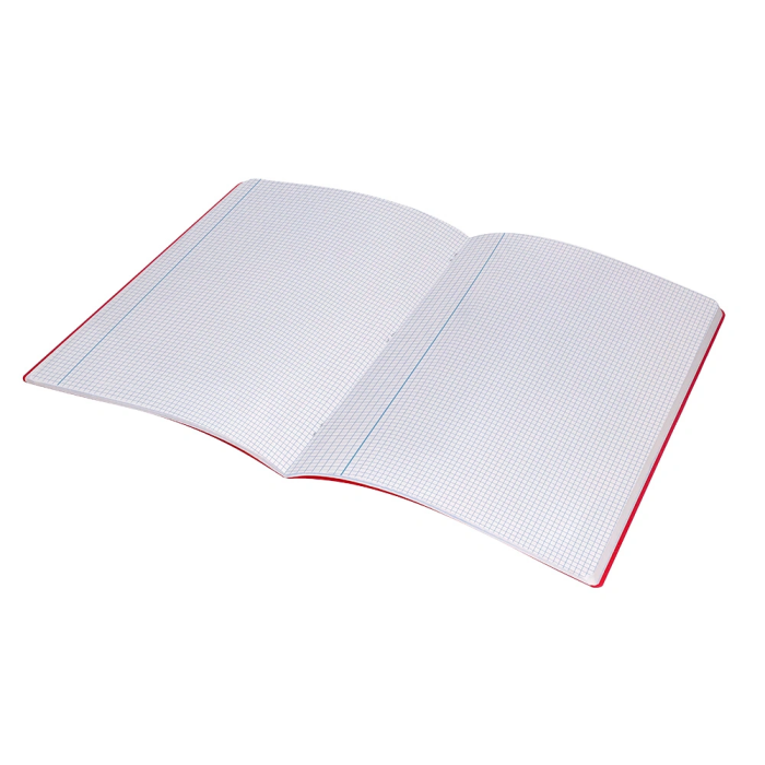 Liderpapel Libreta 360 Tapa Plástico A4 48 Hojas 90gr Cuadro 3mm Colores Surtidos 1