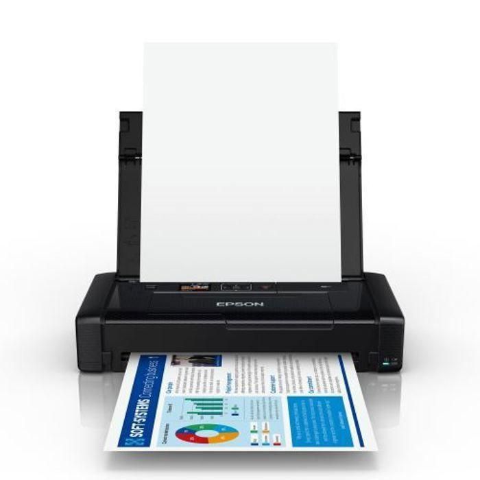 Impresora de inyección de tinta A4 - EPSON - WorkForce WF-110W - Wi-Fi inalámbrico y Wi-Fi Direct - Compatibilidad de tintas: EPSON 266 y 267 Impresora de inyección de tinta A4 - EPSON - WorkForce WF-110W - Wi-Fi inalámbrico y Wi-Fi Direct - Compatibilidad de tintas: EPSON 266 y 267