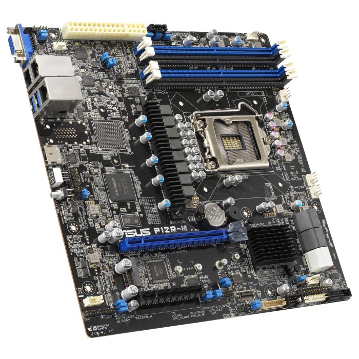 ASUS P12R-M Placa Base MicroATX LGA 1200 DDR4 con 2x1G Ethernet