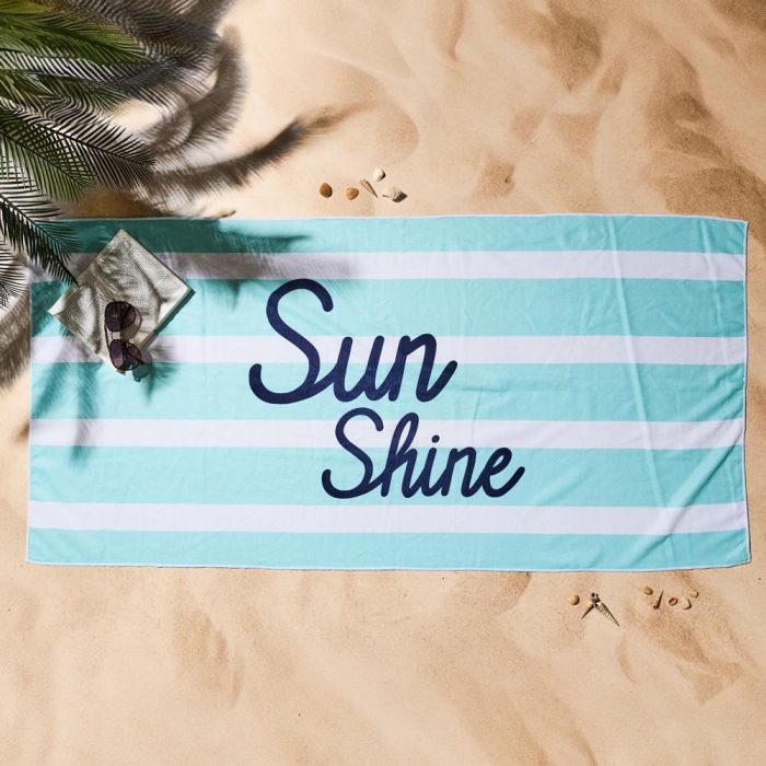 Jet Lag Toalla de Playa 70x140 cm - Colores Surtidos: Fucsia, Azul 1