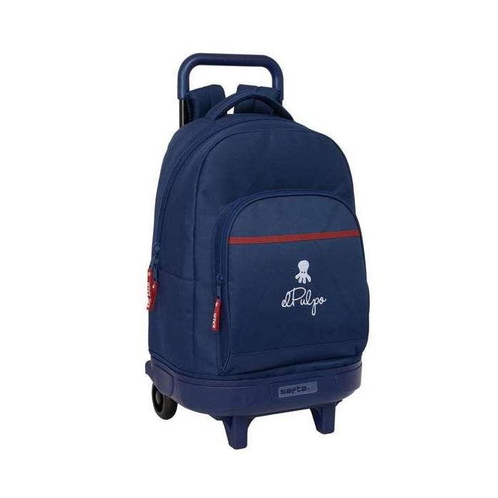 Safta Mochila Grande con Ruedas Compact Extraíble Colección El Pulpo 450x330x220 mm